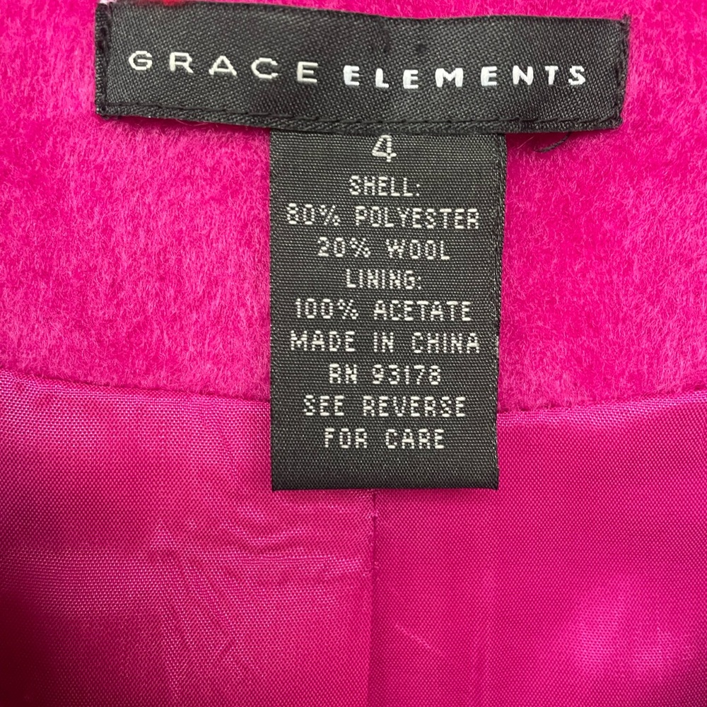 Vibrant one-button jacket - Picture 3 of 12
